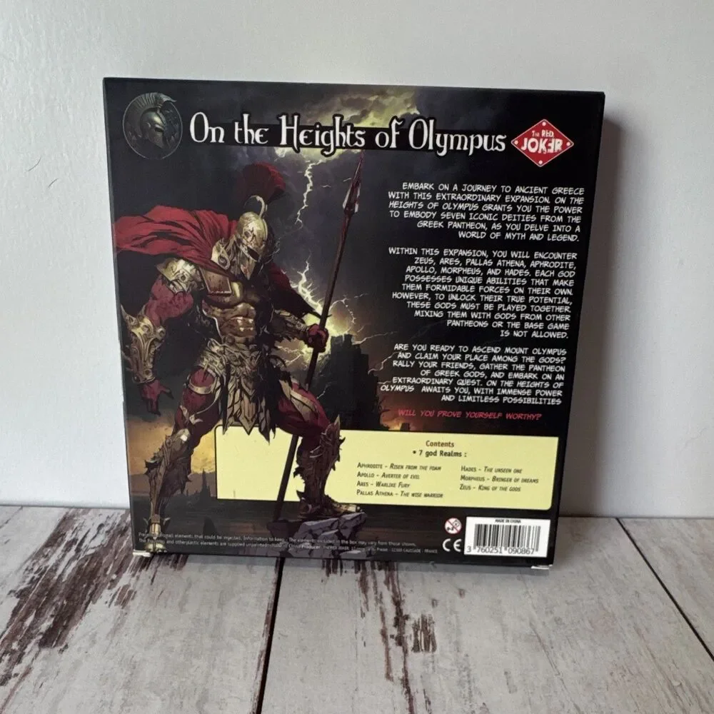 RARE The Red Joker Altar: Realms of the Gods Card Game 2-5p 2020 +5 expansions
